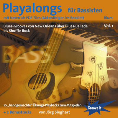 Playalongs fÃ¼r Bassisten Vol. 1